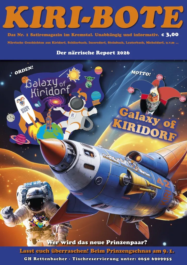 Kiribote 2025 2026 Titelseite