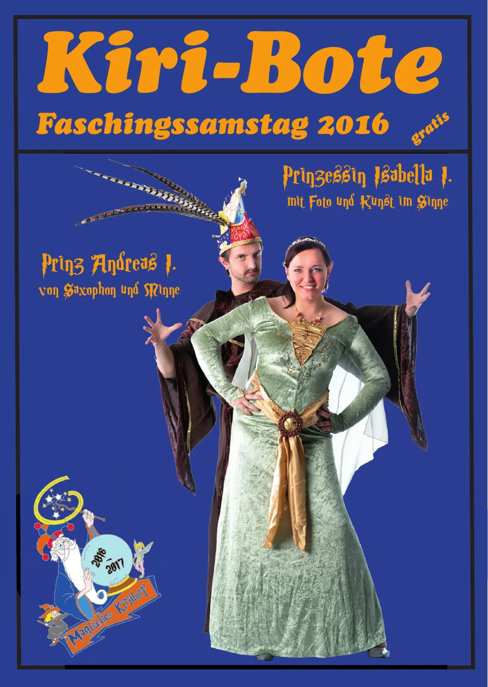 Titelseite des Kiriboten 2015/2016
