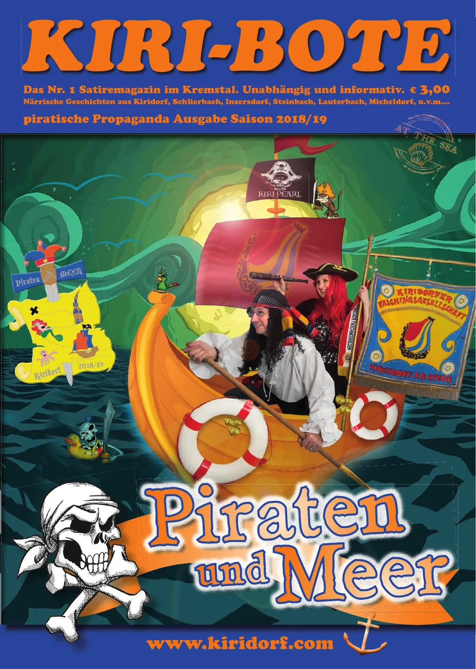 Titelseite des Kiriboten 2018/2019