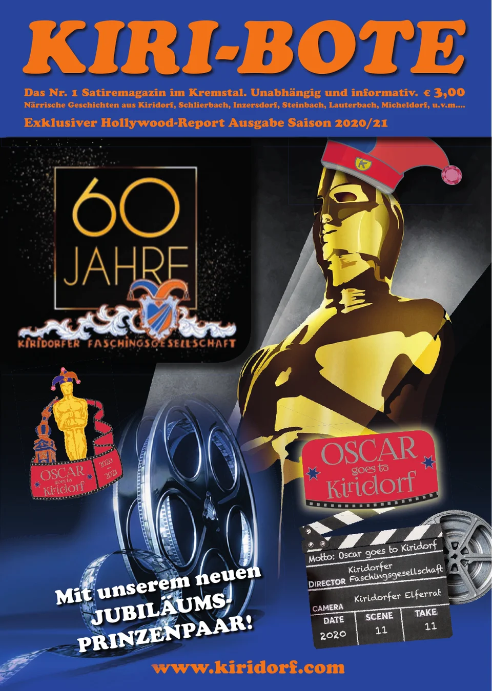 Titelseite des Kiriboten 2019/2020