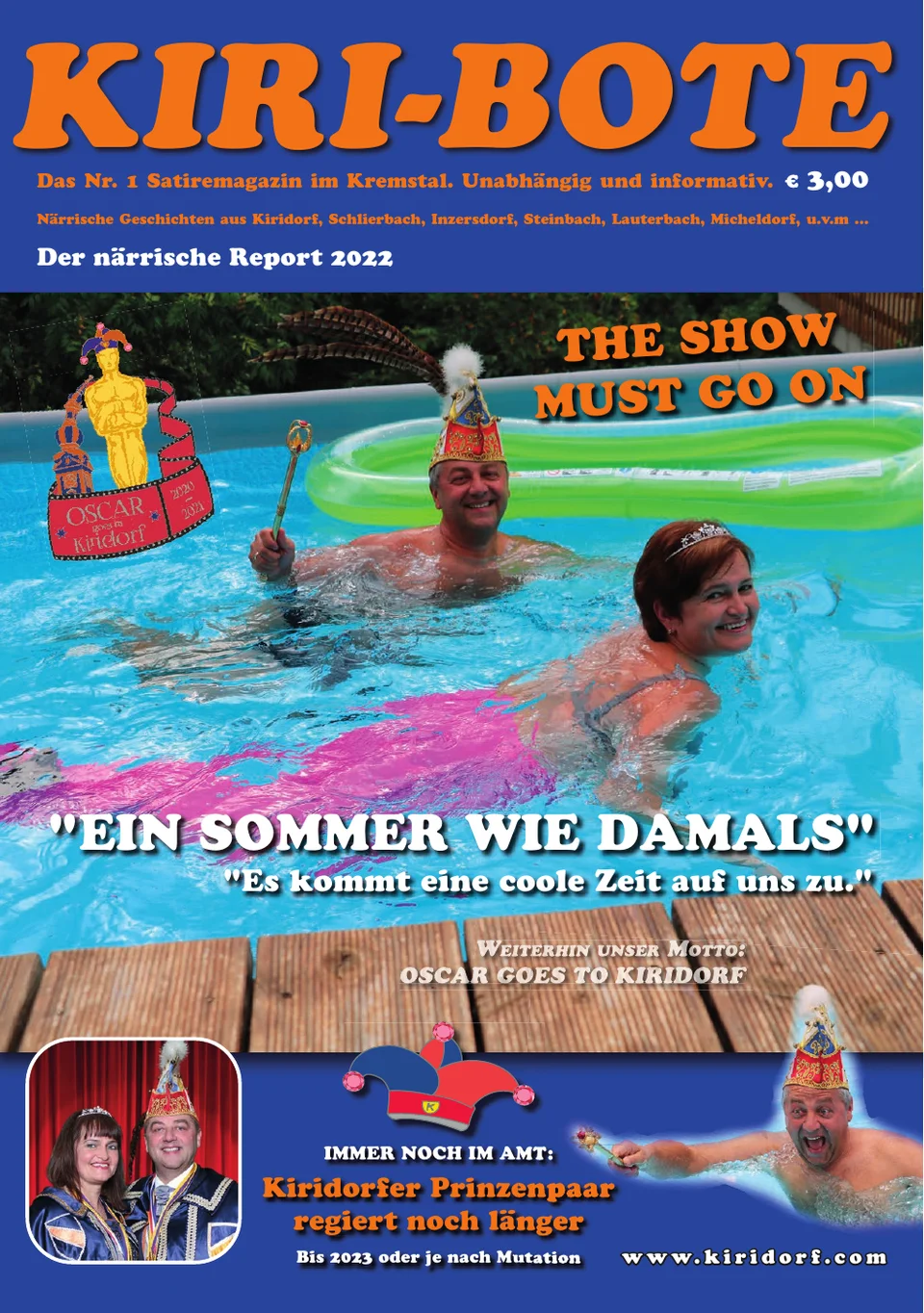 Titelseite des Kiriboten 2021/2022