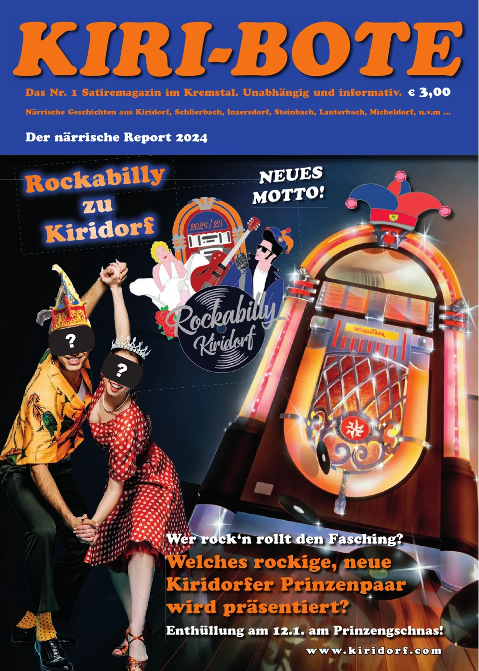 Titelseite des Kiriboten 2023/2024