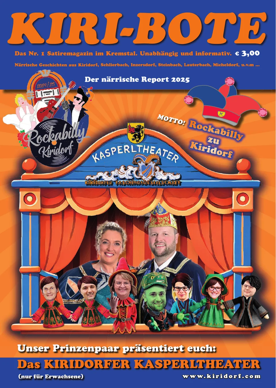 Titelseite des Kiriboten 2024/2025